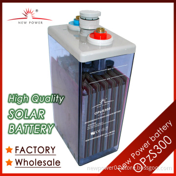 2V 300ah Opzs Lead Acid Battery for Solar System (OPzS300)